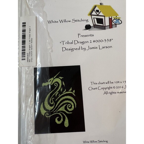 NEW White Willow Counted Cross Stitch Stitching Patterns Lot Of 11 Needlecraft - Picture 12 of 12